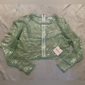 Superdown Sequin Top NWT